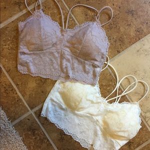 Two Shein Bralettes